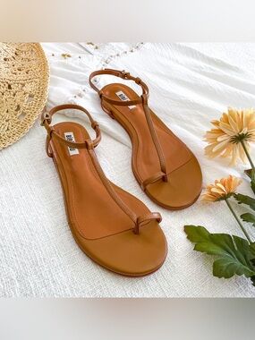 BiBi Lou barely there leather sandals.